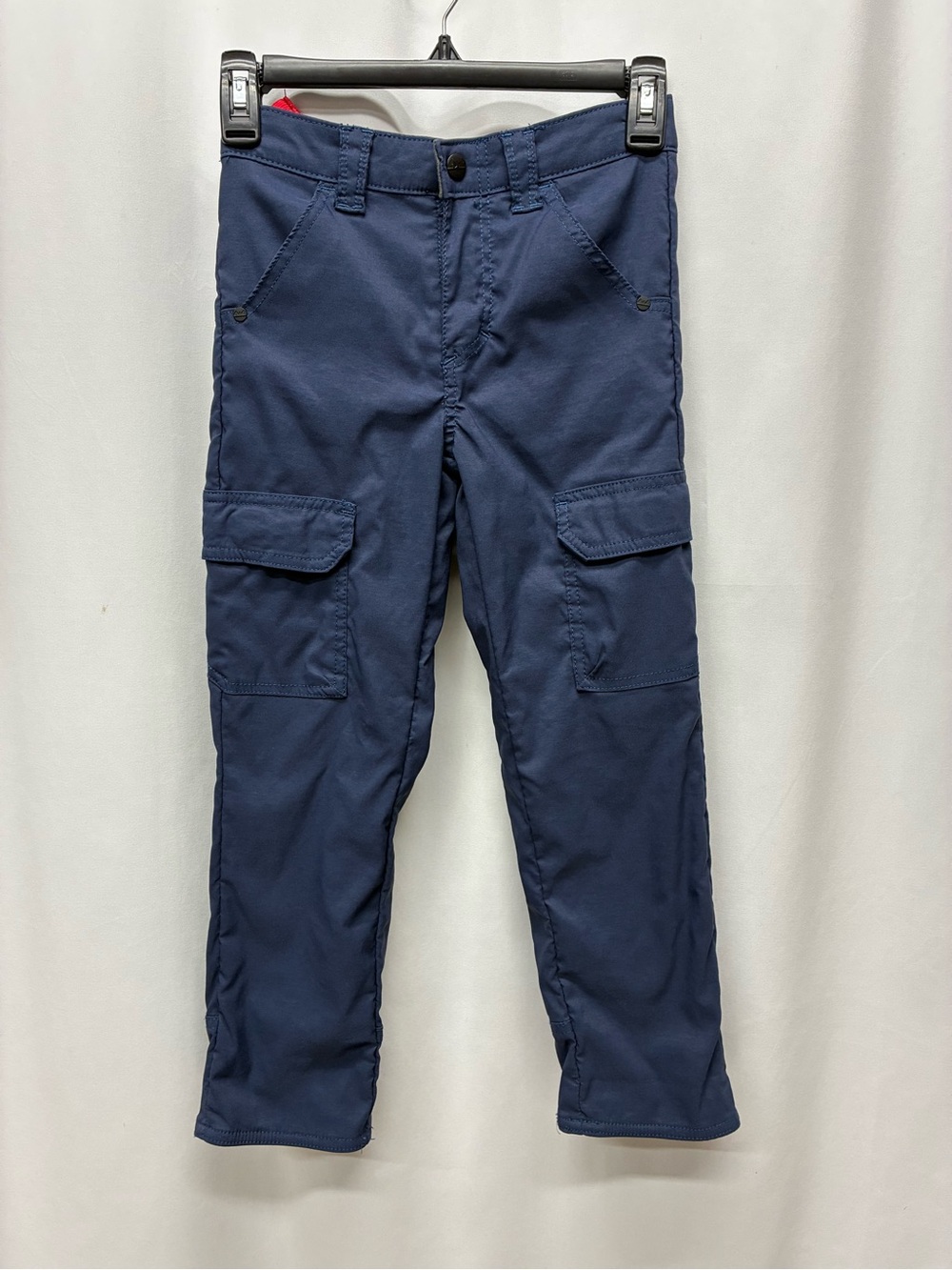 Wrangler boys trail pants size 7 regular fleece lined adjustable reflective cuff